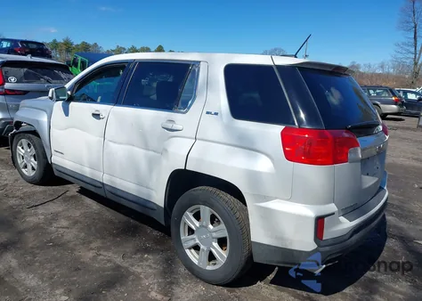 2016 GMC Terrain Sle-1 из США, поврежденный, VIN 2GKALMEK0G6222668